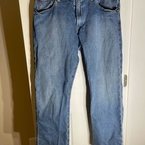 Polo Ralph Lauren men’s Jeans 34x30 Distressed casual Y2K Straight Leg